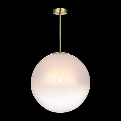 купить SL1190.222.01 Светильник потолочный ST-Luce Золотистый/Прозрачно-белый E27 1*60W в Алматы, svet.kz, доставка по Казахстану 