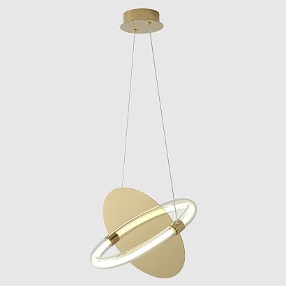 светильник подвесной crystal lux nebula sp22w led gold crystal lux 4031/222, доставка по Казахстану 