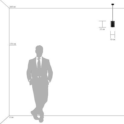 подвесной светильник lightstar cristallo 795412, доставка по Казахстану 
