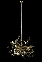 светильник подвесной crystal lux garden sp3 d400 gold crystal lux 1860/203, доставка по Казахстану 