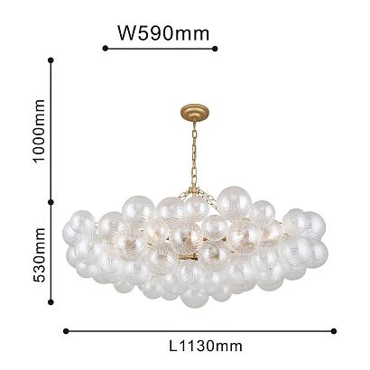 подвесной светильник favourite multibulla 4202-10p, доставка по Казахстану 