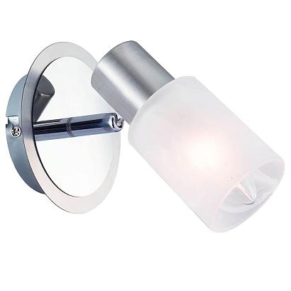 С 1 плафоном на стену Настенный светильник Arte Lamp A4510AP-1SS, доставка по Казахстану 