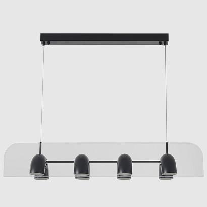 светильник подвесной crystal lux element sp48w led black crystal lux 4020/248, доставка по Казахстану 