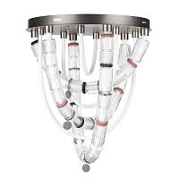 люстры 5456/80cl odeon light  люстра потолочная collier, доставка по Казахстану 