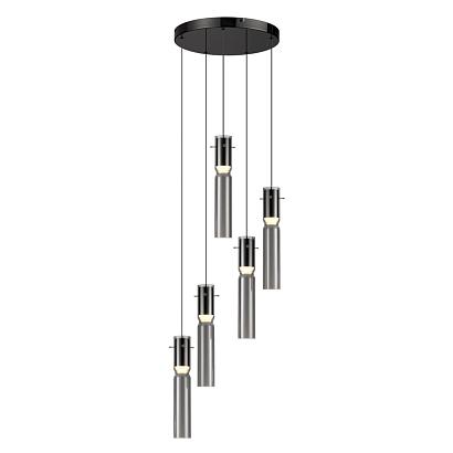 люстры 5058/25l pendant odl24 325 подвесной светильник led 5*5w 3000k scrow, доставка по Казахстану 