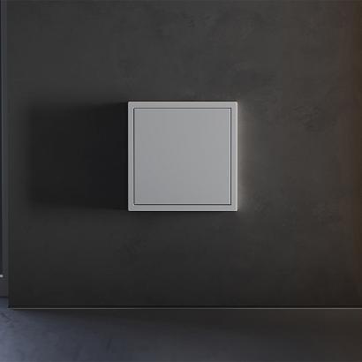 Заглушка VOLTUM S70 с суппортом, (серый) 