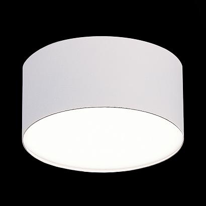 люстры st606.542.12 светильник потолочный белый led 1*12w 4000k 1 080lm ra>85 120° ip20 d120xh55 185-265v, доставка по Казахстану 