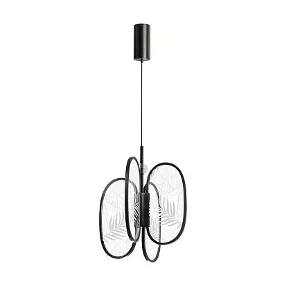 6665/38l l-vision odl_ex24 015  подвесной светильник ip20 led 38w 2090лм 3000k piuma, доставка по Казахстану 