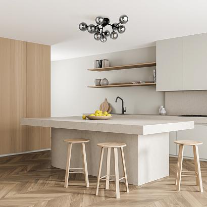 Потолочные Потолочная люстра  Maytoni MOD545CL-12B, доставка по Казахстану 