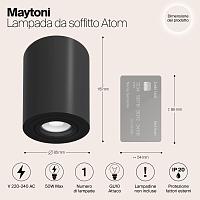 Дополнительная картинка Потолочный светильник Maytoni Alfa C016CL-01B