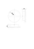 Настенный светильник CIRCUS, бел, 12Вт, 3000K, IP54, GW-8663S-12-WH-WW