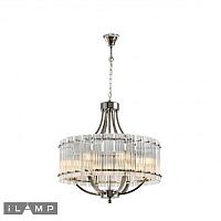 Дополнительная картинка Подвесная люстра iLamp Silverstone P9504-6 Nickel