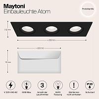Дополнительная картинка Встраиваемый светильник Maytoni Atom DL024-2-03B