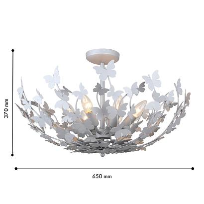 люстры потолочная люстра favourite 4736-6c aurelius, доставка по Казахстану 