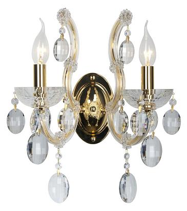 Бра Crystal Lux HOLLYWOOD AP2 GOLD Crystal Lux 2011/402