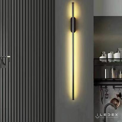 Настенный светильник iLedex ROYAL 6007W/S - 8W - 3000K BLACK iLedex 6007W/S - 8W - 3000K BK