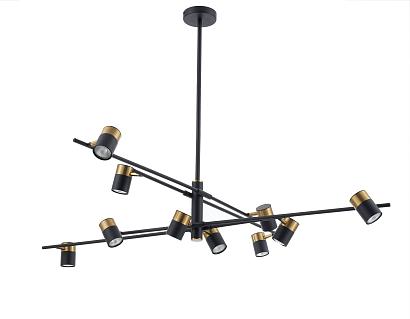 люстры подвесной светильник freya fr5201pl-10b, доставка по Казахстану 