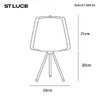 Дополнительная картинка SL6127.304.01 Светильник настольный ST-Luce PANDORA