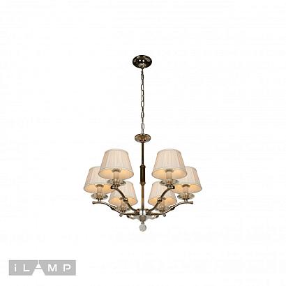люстры подвесная люстра ilamp vivaldi 85125/6 cr, доставка по Казахстану 