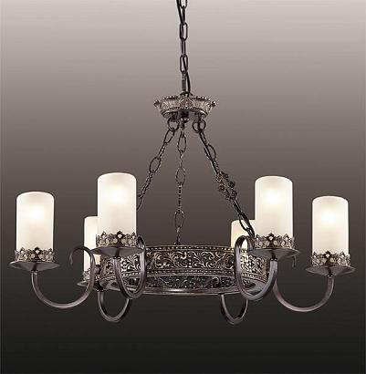 подвесная люстра odeon light mela 2690/6, доставка по Казахстану 