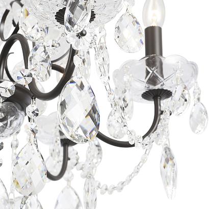 люстра crystal lux odelis sp6 brown crystal lux 2570/306, доставка по Казахстану 