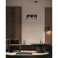 Дополнительная картинка Подвесная люстра Arte Lamp WARHOL A3258LM-30BK