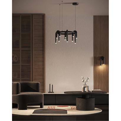 подвесная люстра arte lamp warhol a3258lm-30bk, доставка по Казахстану 