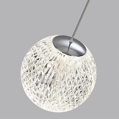 5007/5la l-vision odl24 459 подвесной светильник led 5w 4000k 365лм crystal, доставка по Казахстану 