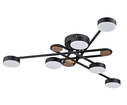 люстры потолочная люстра arte lamp taygeta a2455pl-6bk, доставка по Казахстану 
