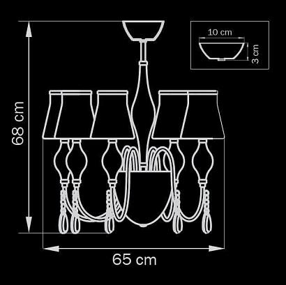 люстры подвесная люстра lightstar escica 806050, доставка по Казахстану 