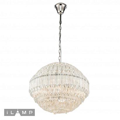 Подвесные Подвесная люстра iLamp Manhattan 103D-10 Nickel, доставка по Казахстану 