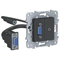 Розетка компьютерная VGA Schneider Electric Unica New NU593254 