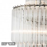 Дополнительная картинка Подвесная люстра iLamp Manhattan 051D-11 Nickel