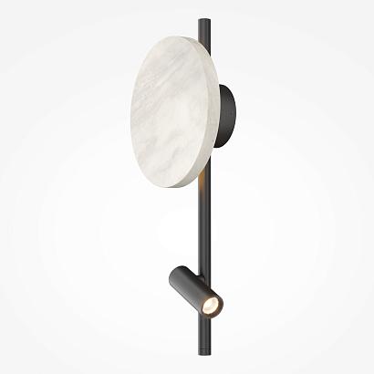 С 2 плафонами на стену Настенный светильник (бра) Maytoni MOD450WL-L9W3K Solution, доставка по Казахстану 