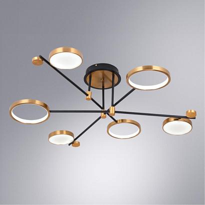 Потолочные Потолочный светильник Arte Lamp HOLLY A1364PL-6PB, доставка по Казахстану 