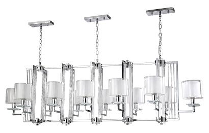 люстры подвесной светильник crystal lux nicolas 3400/312l, доставка по Казахстану 