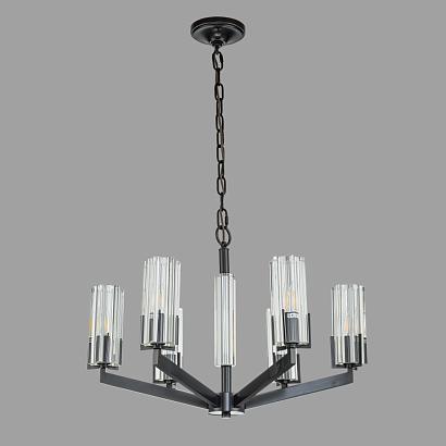 люстры подвесная люстра belfast malone 6035-6 bl cl , доставка по Казахстану 