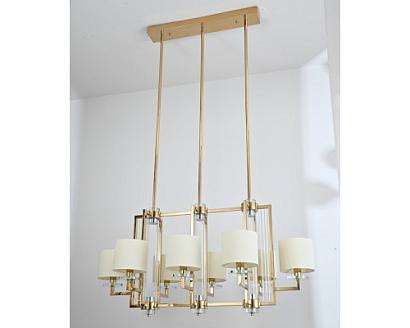 люстры newport 35400 35408/s gold без абажуров подвесной светильник, доставка по Казахстану 