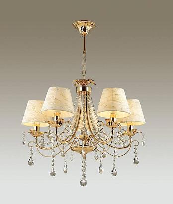 подвесная люстра odeon light plesansa 3431/5, доставка по Казахстану 
