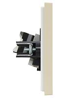 FORTE&PIANO Роз. двойная RJ11+RJ45 кат.5E FP435 ван. IEK 