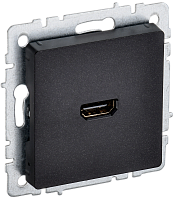 BRITE Роз. HDMI РHDMI-0-БрЧ черн. IEK 