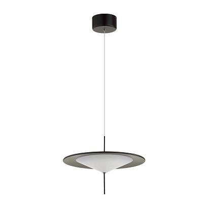 5012/16l l-vision odl23 281 черный/белый матовый металл/акрил подвес led 16w 3000k steka, доставка по Казахстану 