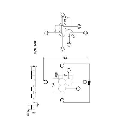 люстры потолочная люстра arte lamp legacy a8024pl-6wh, доставка по Казахстану 