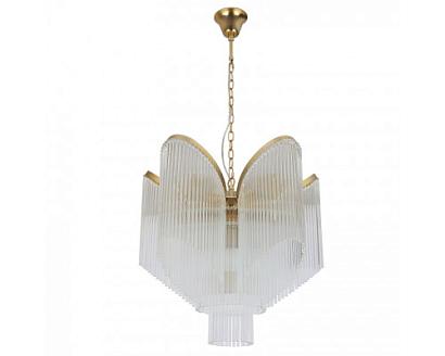 newport 3220 3229/c french gold , люстра, french gold clear glass d60*h54 cm е14 9*40w, доставка по Казахстану 