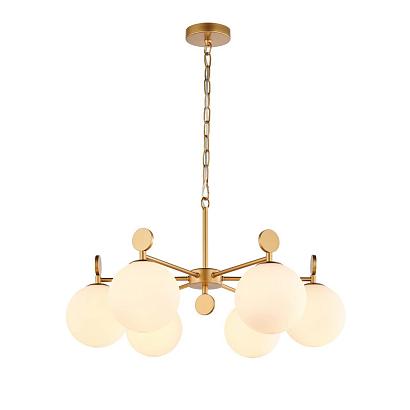 люстры подвесная люстра favourite absolute 2928-6p, доставка по Казахстану 