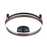 люстры светильник потолочный crystal lux fernando pl48w led coffee/black crystal lux 0620/148, доставка по Казахстану 