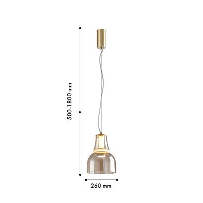 подвесной светильник gaudi 4242-1p, доставка по Казахстану 