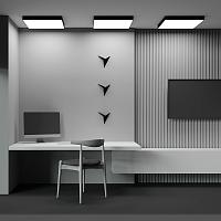 люстры потолочный светильник technical c032cl-90w4k-sq-b, доставка по Казахстану 