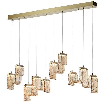 люстры 5105/52l odeon light  люстра линейная flow, доставка по Казахстану 