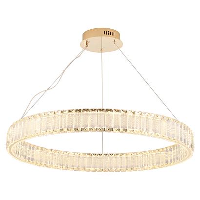 подвесной светильник crystal lux musika sp70w led gold crystal lux 3391/202, доставка по Казахстану 